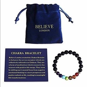Believe London Chakra Bracelet NWT